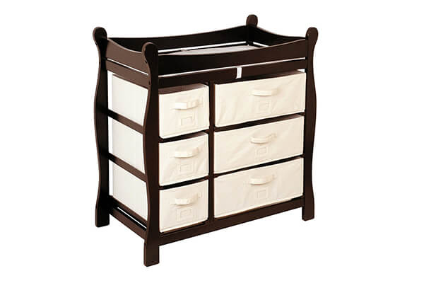 Badger Basket Baby Changing Table