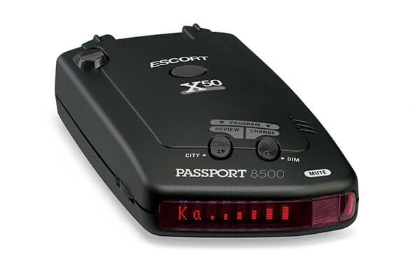 Passport Black Radar Detector