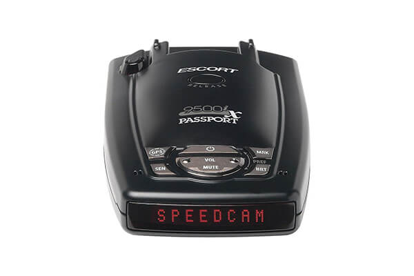 Red Display Radar Detector