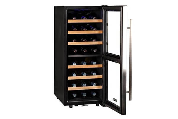Koldfront 24 Bottle Free Standing Dual Zone Wine Cooler
