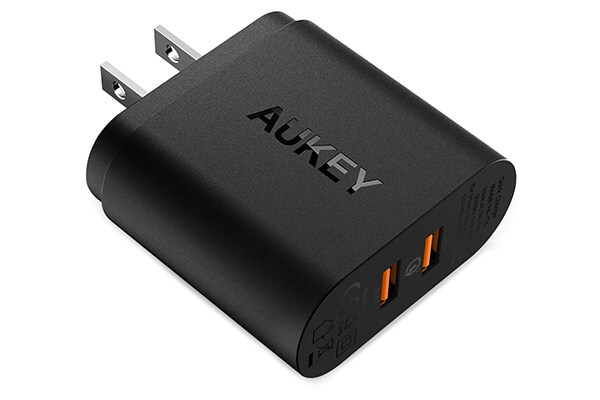Quick Charge 3.0 AUKEY USB Wall Charger Dual Ports