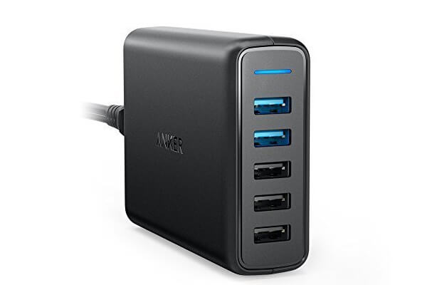 Anker Quick Charge 3.0 63W 5-Port USB Wall Charger