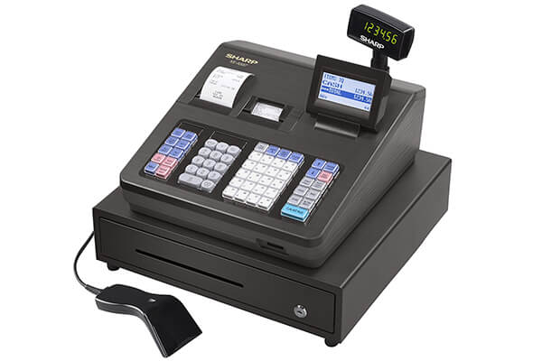 Sharp XEA507 Bar Code Scanning and Dual Receipt Cash Register