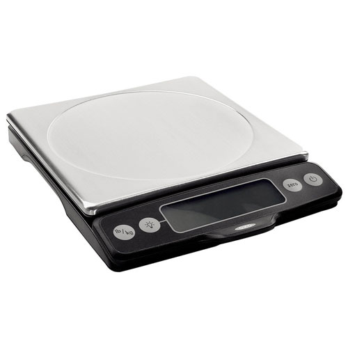 OXO Good Grips Stainless Steel Food Scale with Pull-Out Display