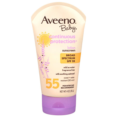 9. Aveeno Baby Sunscreen Lotion