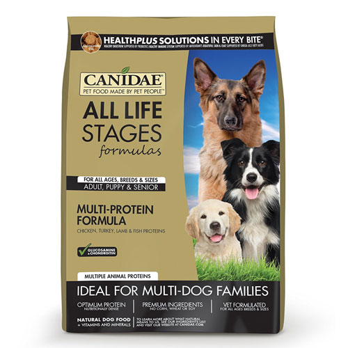 CANIDAE Life Stages Dry Dog Food for Puppies, Adults & Seniors