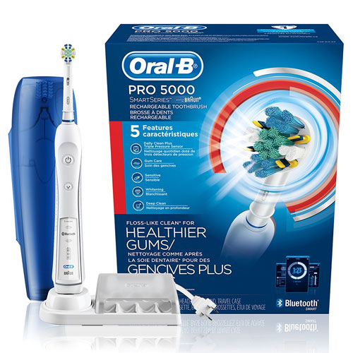 6. Oral-B Pro Toothbrush w/ Bluetooth Connectivity