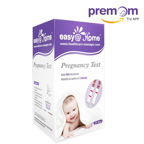 6. Easy@Home 25 Pregnancy Test Strips