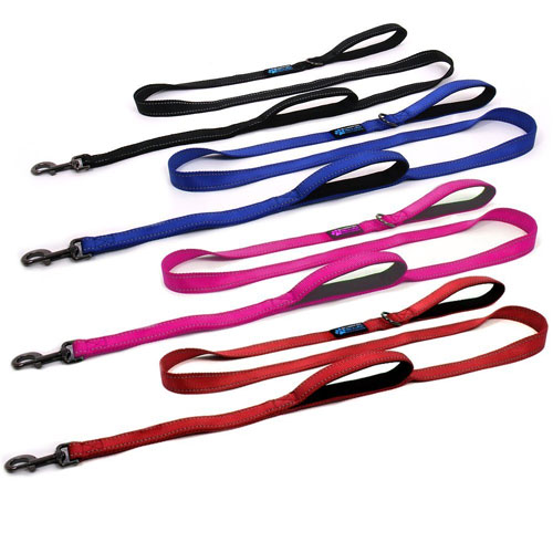 Max and Neo Double Handle Traffic Leash Reflective