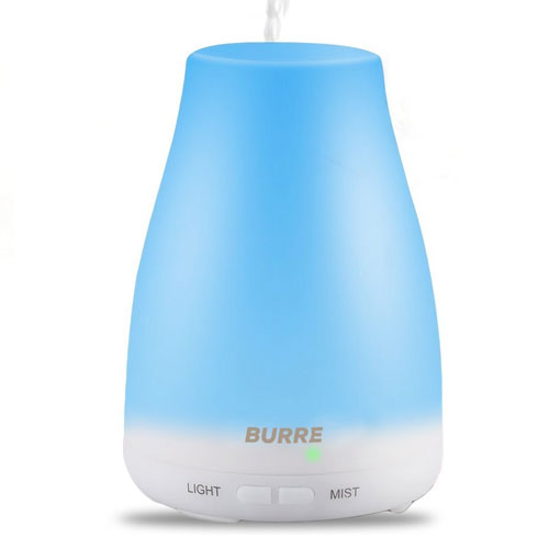 1. Aromatherapy Essential Oil Diffuser - Ultrasonic Humidifier 