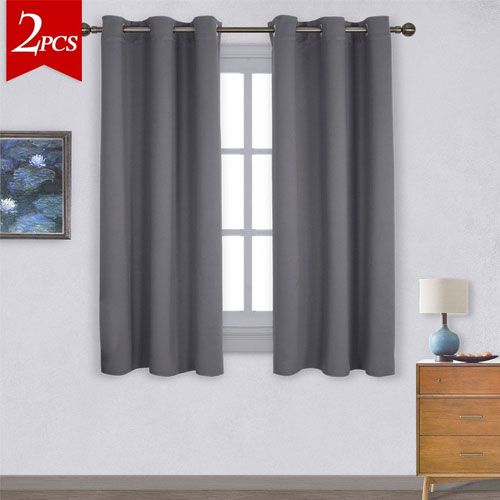 Nicetown Thermal Insulated Grommet Blackout Curtains for Bedroom
