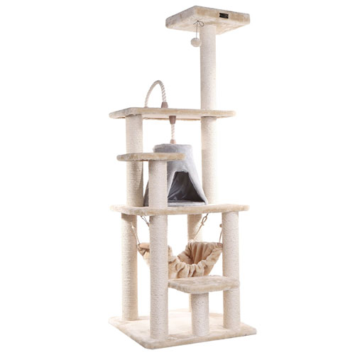 Market Cat Tree Furniture Condo Height 60 Inches To 70 Inch