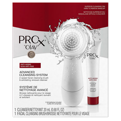 Olay ProX Advanced Cleaning System with the Facial Brush