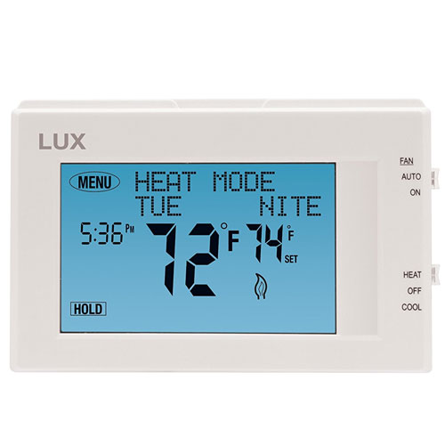 LUX Products TX9600TS Universal 7-day Programmable Touch Screen Thermostat