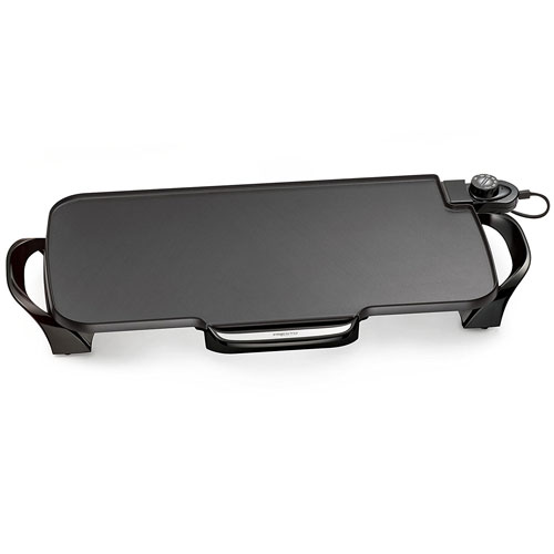 A Presto 07061 22-inch Electric Griddle with Removable Handles