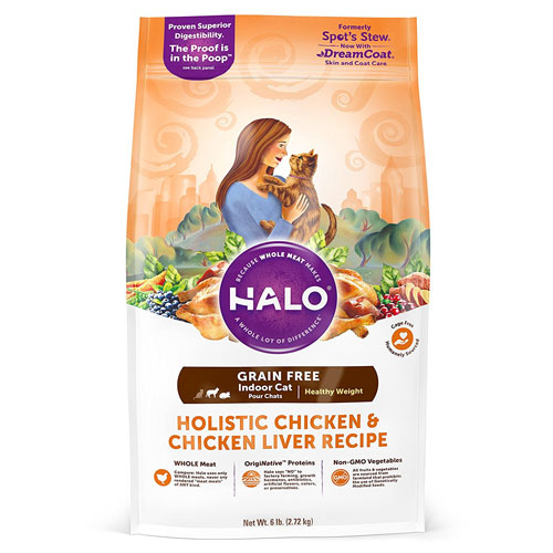 Halo Spot's Stew Cat Formula Grain-Free Hearty Chicken Recipe