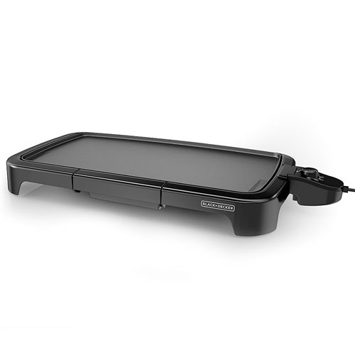 A BLACK+DECKER GD2011B Family Sized Electric Griddle