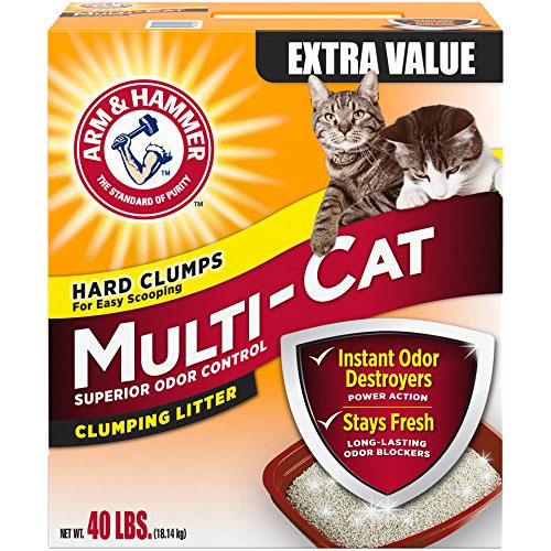 Arm and Hammer Multi-cat Extra Strength Fresh Scent Clumping Litter