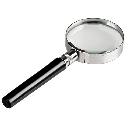 Insten 10X Handheld 10X Magnifier Magnifying Glass with Handle for Science