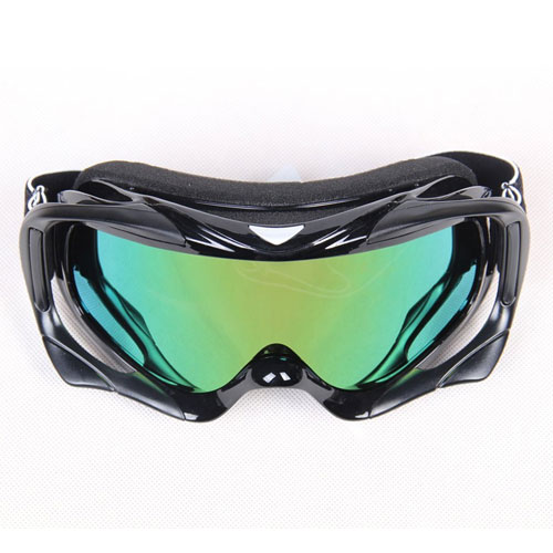 HI Rudolph Black Adult Moto Cross Motorcycle ATV Dirt Bike Off Road Goggles