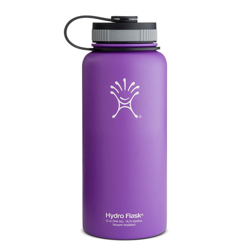 Hydro Flask Insulated Wide Mouth Stainless Steel Water Bottle