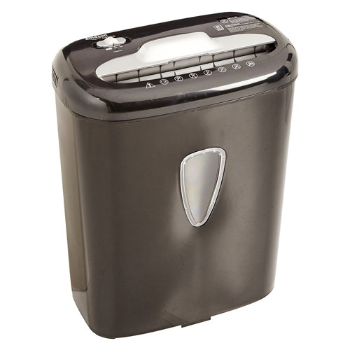 Amazon Basics 6 Sheet High Security Micro-cut Paper and Credit Card Shredder