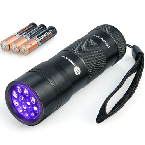 high power black light flashlight near me