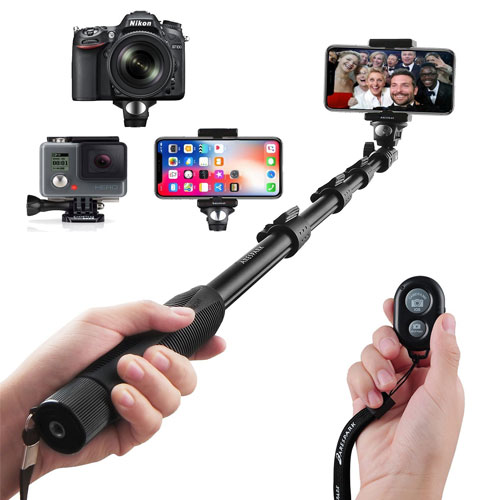 Arespark Bluetooth Selfie Stick