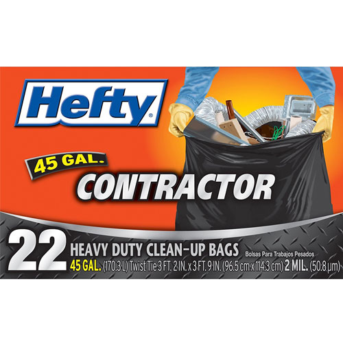 Hefty Contractor Heavy Duty Cleanup Bags