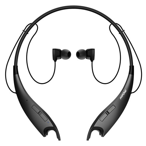 MPOWA Jaws V4.1 Bluetooth Headphones Wireless Neckband Headset