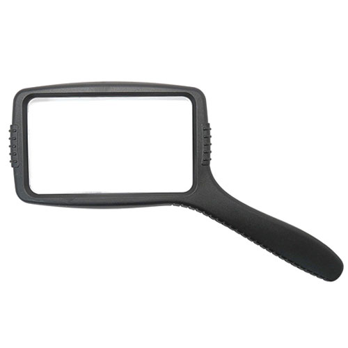 MagniPros Jumbo Size Magnifying Glass Wide Horizontal Lens(3x Magnification)