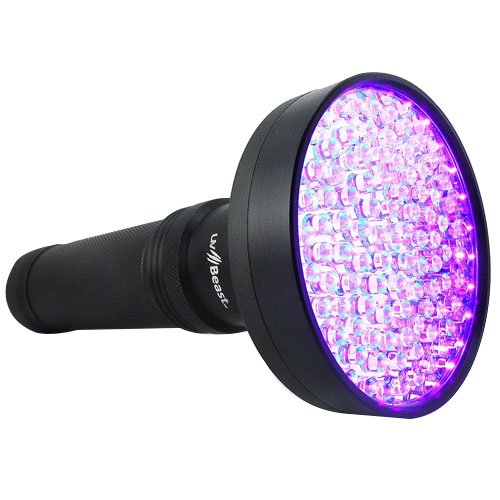 strongest black light flashlight