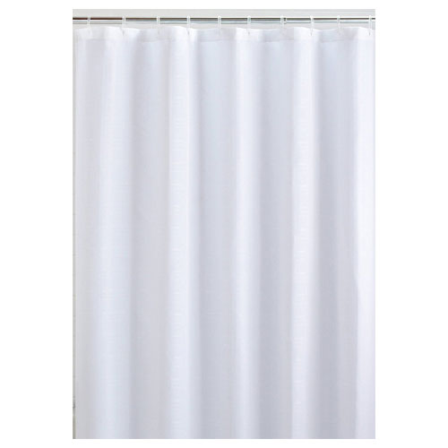 LiBa Mildew Resistant Fabric Shower Curtain