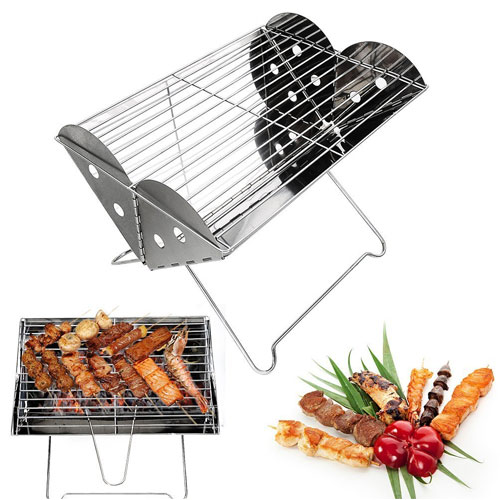 Portable Camping Grill-Glamouric Charcoal BBQ Grill