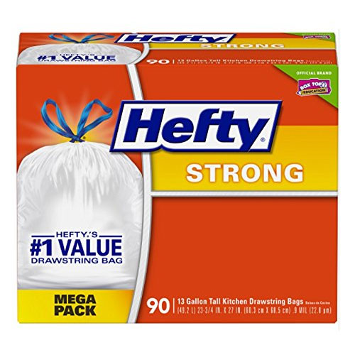 Hefty, Durable Trash Bags