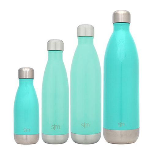 Simple Modern Wave Water Bottle - Vacuum Insulated Double-Walled 18/8 Stainless Steel Hydro Swell Flask