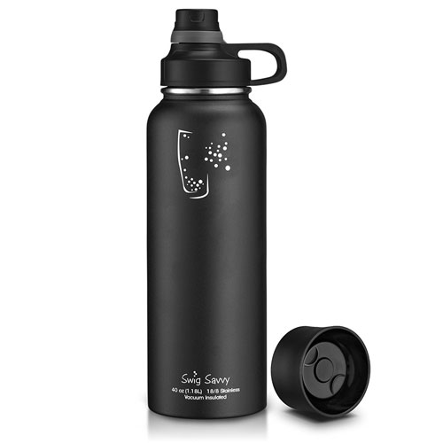 Swig Savvy Bottles 30oz / 40oz Stainless Steel Insulated Water Bottle