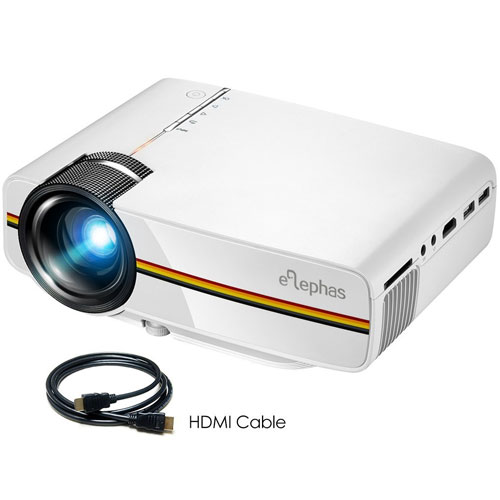 ELEPHAS LED Mini Video Projector