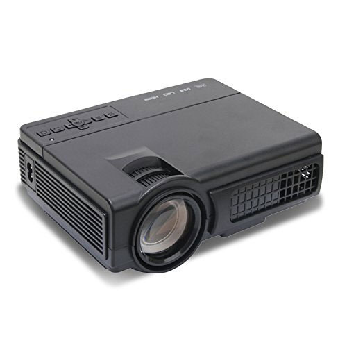 Mlison Video Projector 2000 Lumens Home Cinema Theater Multimedia Projector