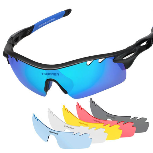 Tsafrer Polarized Sports Sunglasses