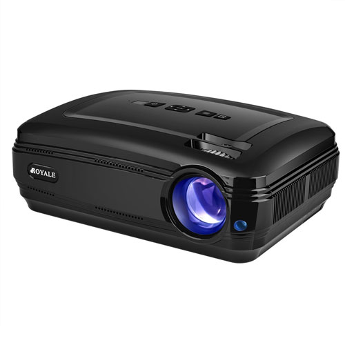 Video Projector 1080P HD Gaming PC Home Theater LCD Croyale 3200 Luminous Projector