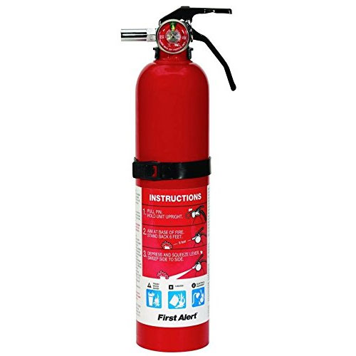 4. First, Alert 2.5-Pound Rechargeable Fire Extinguisher