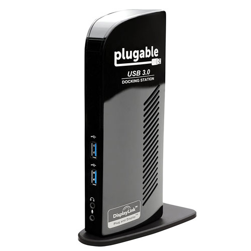 Pluggable USB 3.0 Universal Laptop Docking Station