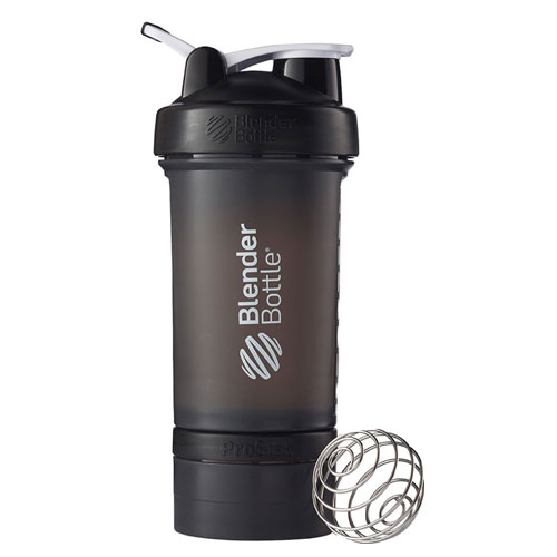 1. BlenderBottle ProStak System with 22-Ounce Bottle and Twist n' Lock Storage