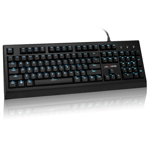 Gaming Keyboard Mechanical Brown Switches 104-keyboard