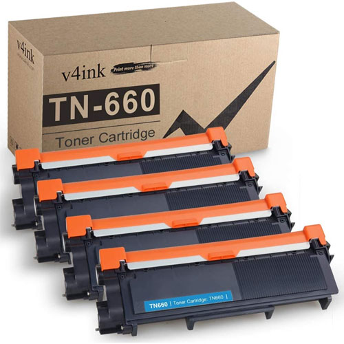 9. V4INK Compatible Toner Cartridge Replacement for Brother TN630 TN660 TN