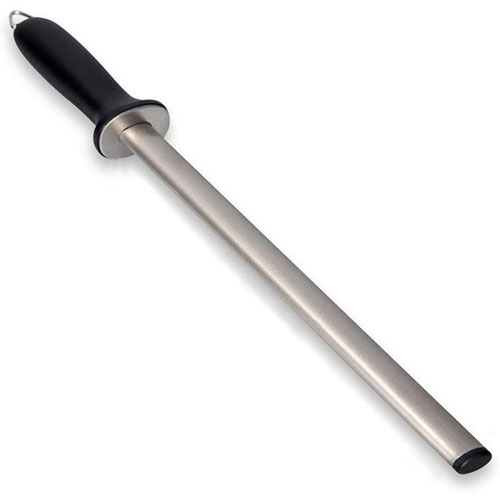 2. ARRCI 10-inch Diamond Knife Sharpener Rod